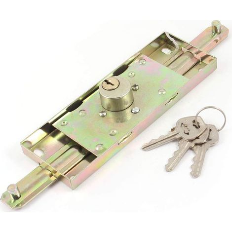 Messing-Metall-Rollladen-Türschloss 11'' pour le garage de la maison (5c9cbe8c5f9631206f8b7f85eb1b90