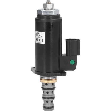 Électrovanne pompe hydraulique en aluminium pour Kobelco SK200-6 SK230-6 SK330-6 SK350-6 OEM YN35V00019F1 KDRDE5K-31 30C40-101 14x6x3,5cm (1/5)
