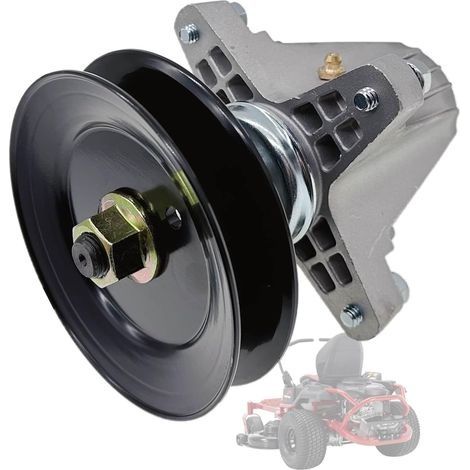 Axe de plateau de coupe 618P09256 pour tondeuse à gazon Cub Cadet Craftsman Troy Bilt ZT1-50 ZT2-50 Z5600 Z5650 Mustang Z50 50 pouces 618-09256 618P09256 (1/5)