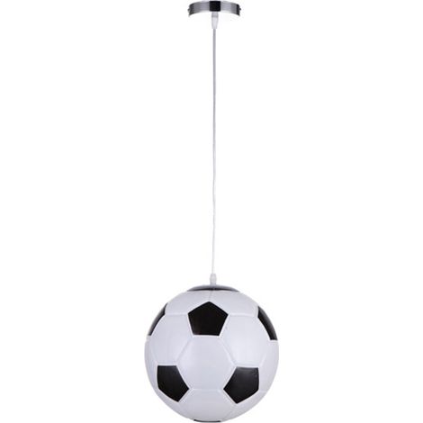 Suspension en verre Design Football 20cm plafond créatif pour chambre d'enfant (1/5)