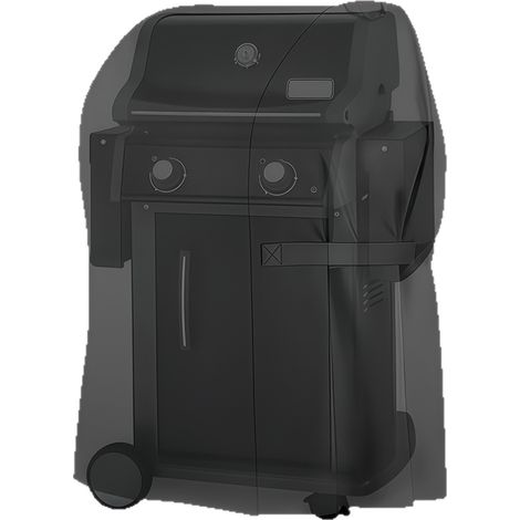 Sollbry Housse Barbecue,Oxford Bâche Résistante Barbecue Exterieur Protection,Couverture de Grill Anti-Vent/Anti-l'eau/UV/l'Humidité,76 x 66 x 110cm,210D (1/5)