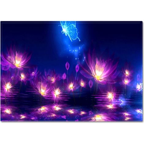 Tapis D'Accueil Papillon - 40 x 60 x 1,5 cm - Surface Flanelle Douce - Dos Antidérapant En Caoutchouc - Pour Salle De Bain Cuisine Entrée - 1 Pièce (1/5)