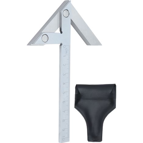 Jauge centrale 100x70mm, règle de ligne en acier inoxydable, outil de traçage pour le travail du bois