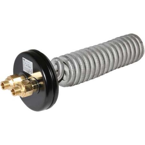 Austria Email Einbau-Rippenrohr-Wärmetauscher Flanschwärmetauscher RWT1-140D Fläche 1,4m² A90613 (1/2)