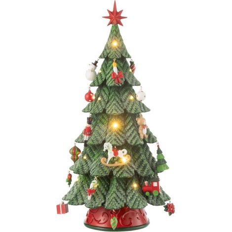 Sapin de Noël Déco à LED "Zane" 51cm Multicolore (1/3)