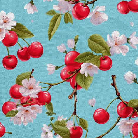 Tela decorativa para exteriores Oxford - Motivo frutal  DX6847 (1/5)