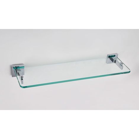 Glass Shelf Modern With Brackets (1/2)