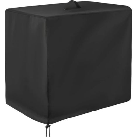 Couvercle de Filtre à Sable étanche pour Pompe de Piscine, Couvercle de Pompe de Filtre à Sable de Jardin, Couvercle de Pompe de Filtre à Sable en Tissu Oxford Noir (1/5)
