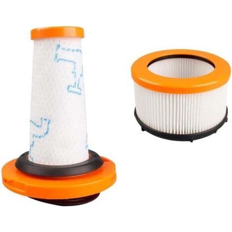 Filtre pour Rowenta X-FORCE FLEX 9.60, Filtres pour Rowenta X-FORCE FLEX 9.60 et X-NANO ESSENTIAL RH20xx, 1 Pré-Filtres + 1 Filtres Moteur, Filtres HEPA lavables pour ZR009010, ZR009012 (1/5)