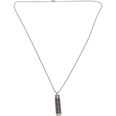 Collier diffuseur d'huiles essentielles en acier inoxydable, design creux élégant, longueur réglable, pendentif d'aromathérapie. (1/5)