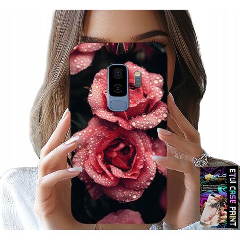 Custodia per Samsung Galaxy S9 Plus - bellissime rose rosa, motivi floreali, custodia (1/5)