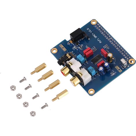 HIFI DIGI DAC Digital Audio Board für Raspberry Pi 3B/2B/B mit I2S-Schnittstelle (1/5)