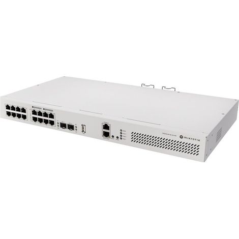 Conmutador MIKROTIK CRS418-8P-8G-2S+RM Tipo L3 8 puertos PoE 150 vatios CRS418-8P-8G-2S+RM (1/2)