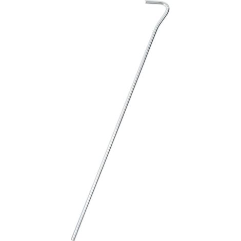 Piquets de tente 25 pcs 30 cm Ø5 mm acier galvanisé (1/5)