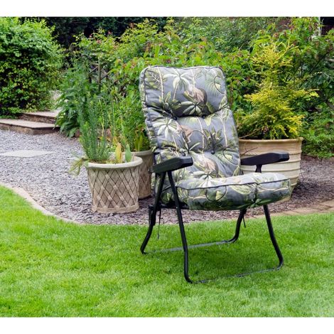 Tropical Deluxe Recliner - L58 x W58 x H99 cm - Grey