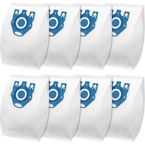 Lot 8 sacs Miele GN Hygiène 3D – pour séries S2000 / S5000 / S8000 / Complete C2 C3 / Classic C1 – sans filtres (1/5)