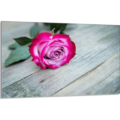 Glasschutzplatte für den Herd 80x52 Rose (1/5)