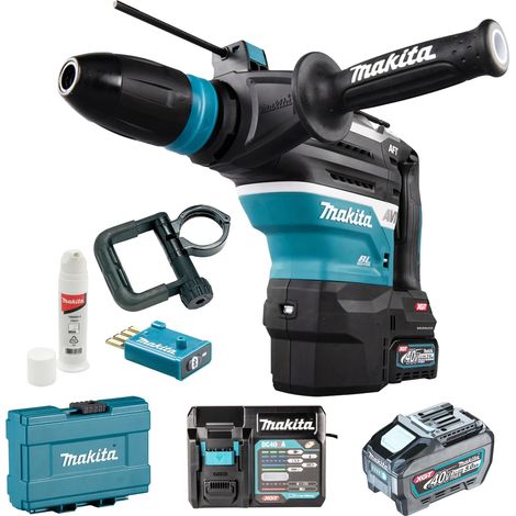Martillo demoledor rotatorio Makita HR005GT202 40 V 5 Ah (1/4)