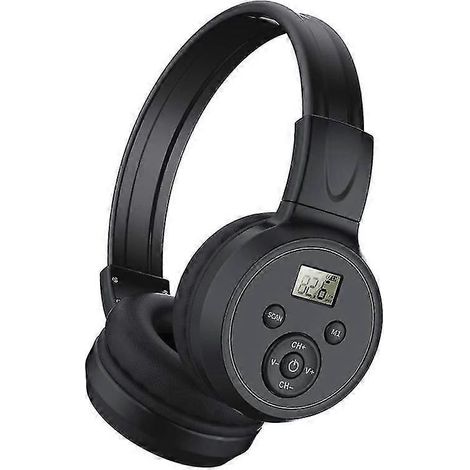 Casque radio FM sans fil portable, récepteur radio FM rechargeable pour réunions, travail quotidien, randonnées, jogging (1/5)