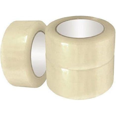 Lot de 3 Ruban adhésif demballage transparent (L x l) 60 m x 48 mm (1/5)