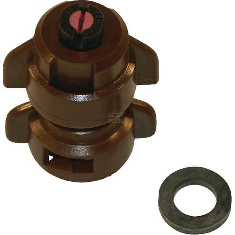 Tobera anti-deriva venturi simple chorro plano TD 110掳 05 marr贸n cer谩mica Agrotop AGROTOP TD11005