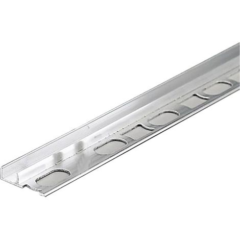 'BASE PER PROFILI LAMINATO E PARQUET ''UNISYSTEM'' h. mm 10 - spessore pavimenti mm 9,6/12,5' h. mm 10 - spessore pavimenti mm 9,6/12,5