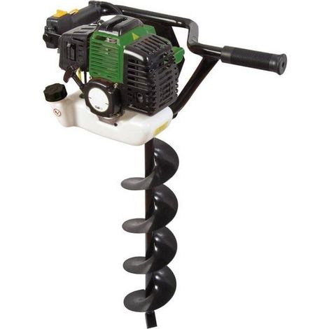 Tarière Thermique 51,7CC - 14,78 kg - Puissante et Efficace - Idéale pour Creuser - D-Work