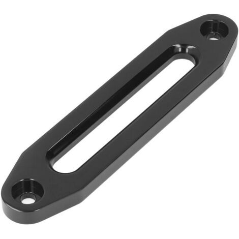 NALOOKAMIC  Winch Hawse Fairlead 10in / 25,4 cm 8000‑15000lb Chargement en aluminium anti-liaison universelblack