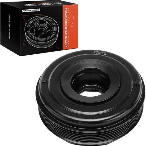 Riemenscheibe Kurbelwelle, Durchmesser 158 mm, Breite 45 mm, 7 PS, 7 Rillen, Vibrationsniveau 0 (1/5)