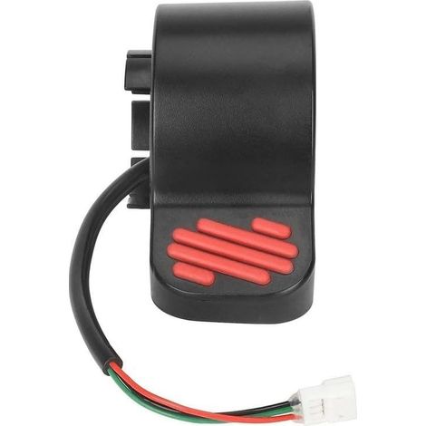 Frein ABS pour scooter électrique Ninebot pour ES1 ES2 ES3 ES4 ES5, frein à pouce de rechange avec installation facile (noir, rouge) (1/5)