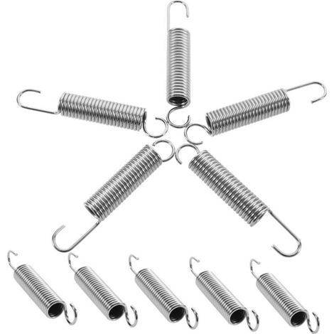 Ressort en acier inoxydable - Accessoires pour sécateurs - Convient aux sécateurs de jardin, ciseaux, tondeuses à gazon, etc. - 11 cm - 10 pièces (1/5)