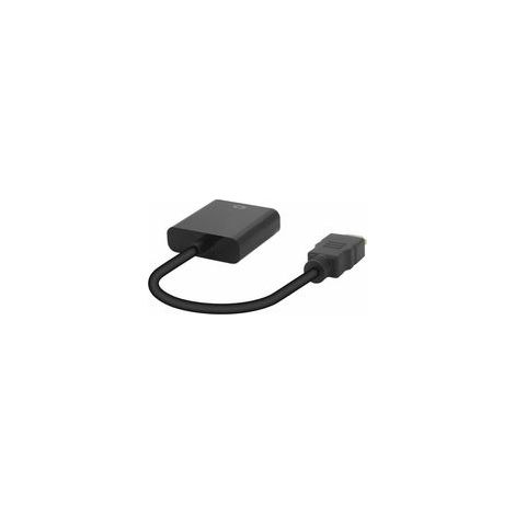 Adaptateur HDMI vers VGA plaqué or, mâle vers femelle – (1/4)
