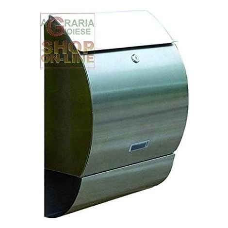 BLINKY - CASSETTA PER LETTERE COTTAGE INACIAIO INOX 33X15X49H