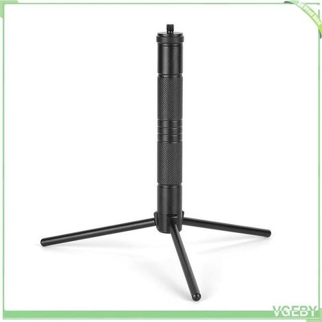 Support de lampe d'extérieur - FAFEICY - Portable - Trépied/piquet 2-en-1 - Alliage aluminium - Filetage 1/4"