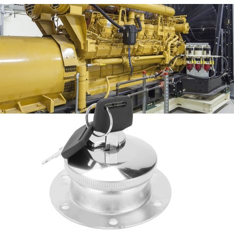 Groupe électrogène rond à 6 trous avec bouchon de réservoir de carburant verrouillable (1/5)