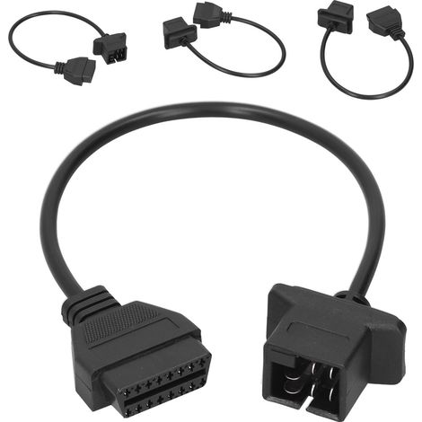Câble Adaptateur OBD2 6 Broches pour Diagnostic Moteur Chrysler
