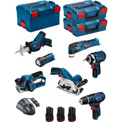 BOSCH Kit 12V BMK7-28ED3 (GSB 12V-15 GDR 12V-105 GKS 12V-26 GOP 12V-28 GSA 12V-14 GLI 12V-80 GHO 12V-20) (1/5)