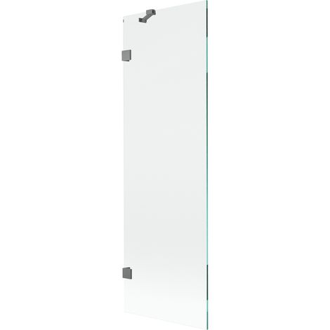 Paroi de baignoire 1 volet Mexen Lunar 60 x 150 cm, transparent, gun metal - 897-060-000-95-00 (1/5)