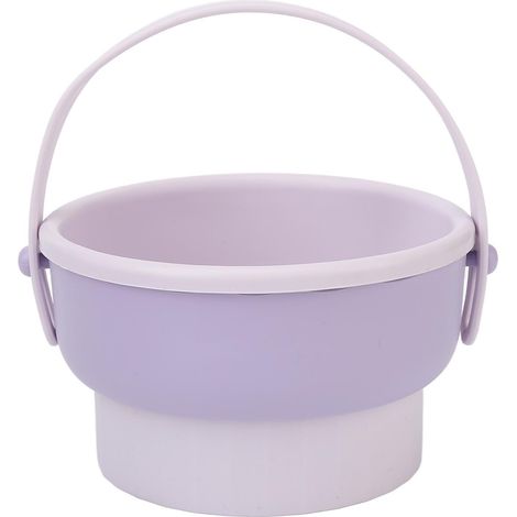 Étui de nettoyage 3-en-1 pour pinceaux maquillage, bol en silicone pour nettoyage, séchage et rangement des pinceaux cosmétiques. (1/5)