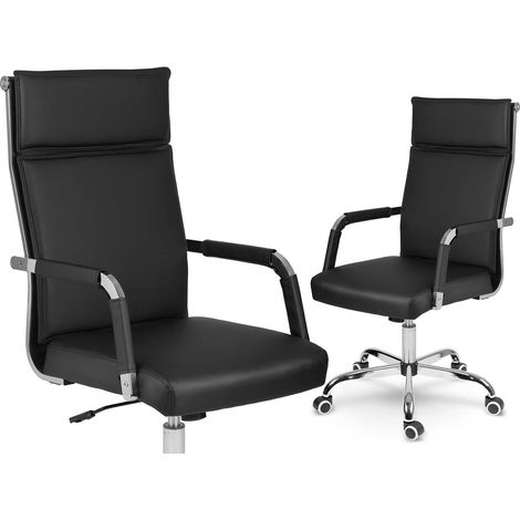 Sedia da ufficio Sofatel Koiba, nera (1/5)