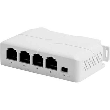 Repeater 1 Eingang 3 Ausgänge DIN-Schienen-Standard-PoE-Repeater-- (1/5)