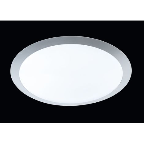 Plafoniera da Interno a LED in Plastica Titanio