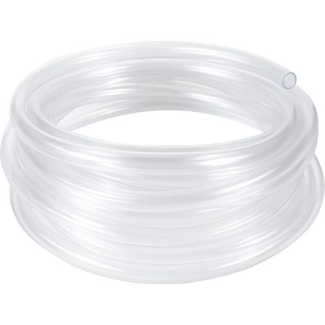 Tuyau PVC 8mm x 10mm 5 Mètres, Tuyau d'Aquarium, Tube Plastique Souple Transparent (1/5)