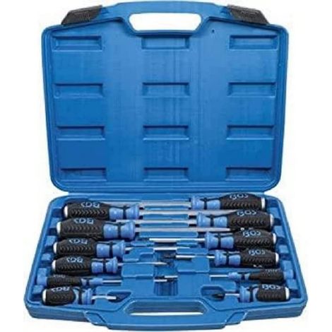 Jeu de tournevis carré femelle 6,3 mm (1/4") 12 pièces (1/4)