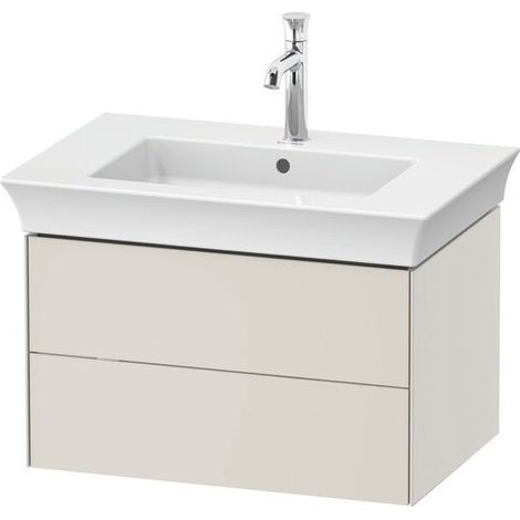 DURAVIT WT4341039390010 WTU White Tulip suspendu, 2 tiroirs (1/2)