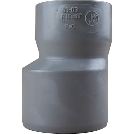 Réduction PVC excentrée Mâle Femelle 63/50 - First Plast (1/3)