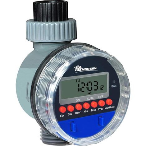 Filiyano-Minuteur électronique pour l'arrosage automatique du jardin, système d'alimentation en eau intelligent et numérique, écran LCD étanche, sans (1/5)