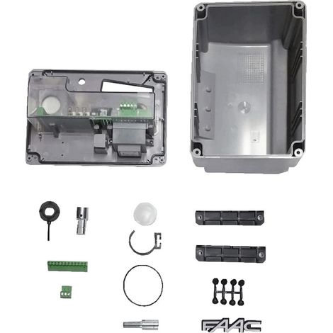 Faac – Carte électronique pour moteur de portail 746-844 – Kit d'accessoires – Transformateur inclus – 490114 (1/5)