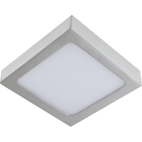 Lámpara de techo LED SMD, cromo mate, 18W, 4000K, IP20, Martin Ideus 03278 (1/2)