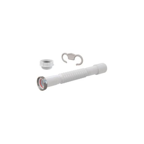 Tuyau d'évacuation pour éviers, lavabos avec adaptateur 1/4 à 1/2 - 01514 - PRHIE (1/2)